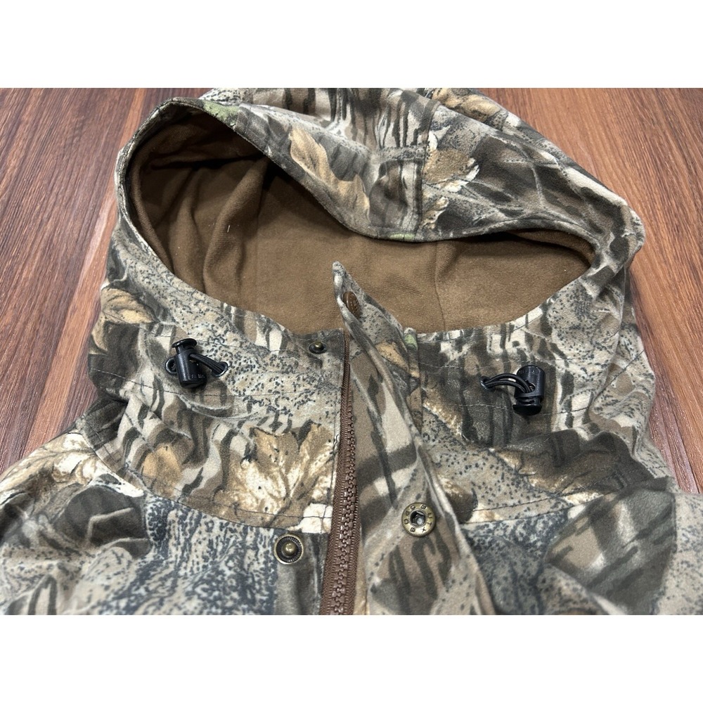 Columbia Sportswear Real Tree Camo Fleece‎ Hunting Mens Jacket XL Good Condition - Picture 13 of 16